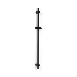 Blue Label Brondby Glijstang | Opbouw | Messing | 90 cm | Rond | Zwart mat