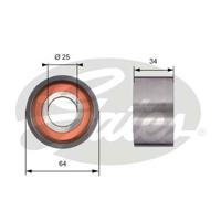 Spanrol, distributieriem PowerGrip® GATES, u.a. für Renault, Fiat, Opel, Peugeot, Vauxhall, Citroën, Santana, Iveco, Renault Trucks - thumbnail