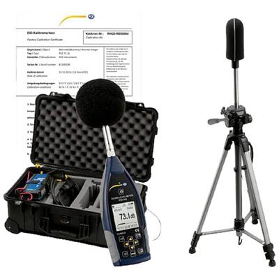 PCE Instruments Decibelmeter Datalogger 25 - 136 dB 20 Hz - 12.5 kHz USB