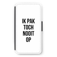 Ik pak nooit op: iPhone 11 Pro Max Flip Hoesje