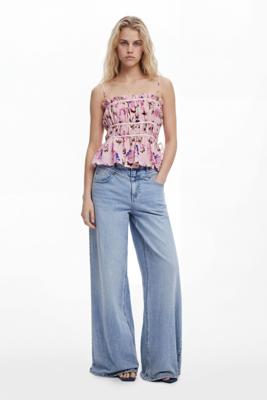 Blouse ontworpen door Mr. Christian Lacroix - RED - XS