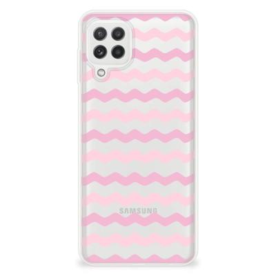 Samsung Galaxy A22 4G | M22 | TPU bumper | Waves Roze