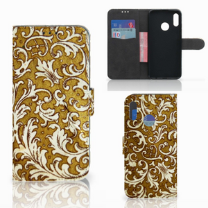 Wallet Case Honor 10 Lite Barok Goud