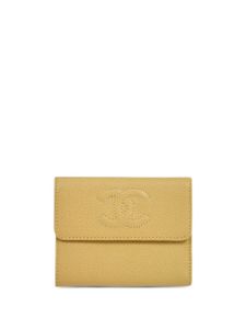 CHANEL Pre-Owned portefeuille CC trifold (2000) - Tons neutres