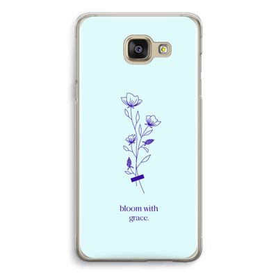 Bloom with grace: Samsung Galaxy A5 (2016) Transparant Hoesje