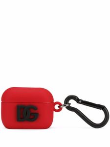 Dolce & Gabbana étui d'Airpods Pro en silicone - Rouge