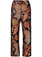 La DoubleJ pantalon 24/7 en jacquard - Noir - thumbnail