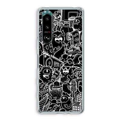 Vexx Black City : Sony Xperia 5 III Transparant Hoesje