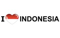 I Love Indonesia stickers - thumbnail