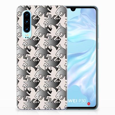Huawei P30 | TPU Hoesje | Salamander Grey
