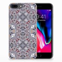 Apple iPhone 7 Plus | 8 Plus | TPU | Siliconen hoesje | Flower Tiles