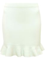 JW Anderson jupe en maille à logo brodé - Vert