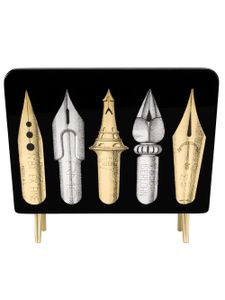 Fornasetti "Pennini" Porte-revues - Noir