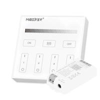 Draadloos milight touch wandpaneel & wifi controller voor witte led strips - complete set