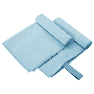 Sporthanddoeken 2 pcs Blauw 50 x 30 cm Polyester en polyamide