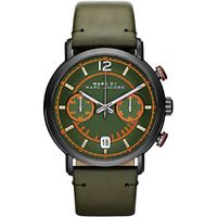 Horlogeband Marc by Marc Jacobs MBM5067 Leder Groen 22mm