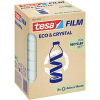 tesa 59047-00000-00 Plakband tesafilm Eco & Crystal (l x b) 66 m x 19 mm 1 stuk(s)