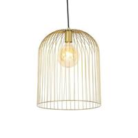 QAZQA Design hanglamp goud - Wire Knock - thumbnail