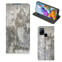 Samsung Galaxy A21s Standcase Beton Print - thumbnail