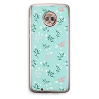 Small white flowers: Motorola Moto G6 Transparant Hoesje