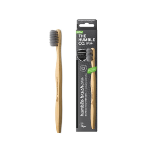 Humble Brush PRO Bamboe Tandenborstel Antibacterieel Zilver