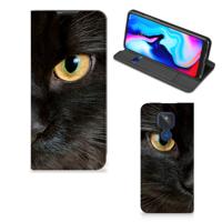 Motorola Moto G9 Play | Hoesje maken | Zwarte Kat