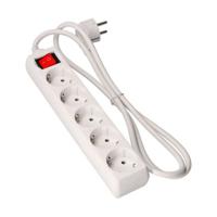 Stopcontactenstrip 5 Tomas met Interruptor EDM 41045 Schuko (3 m)