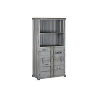 Planken Home ESPRIT Grijs Hemelsblauw Metaal Hout MDF 87 x 44 x 168,5 cm