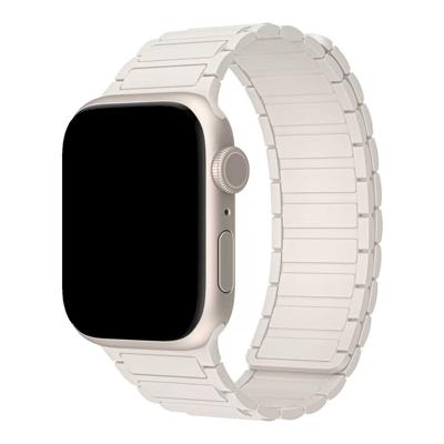 Apple Watch Bandje Zyro - Siliconen - Sterrenlicht - 38, 40, 41 & 42mm Apple Watch Bandje Zyro - Siliconen - Sterrenlicht - 38, 40, 41 & 42mm