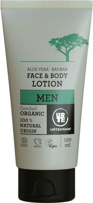 Urtekram Men gezicht en bodylotion (150 ml)