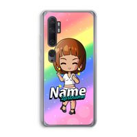 Chibi Maker vrouw: Xiaomi Mi Note 10 Transparant Hoesje