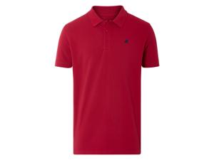 LIVERGY Polo heren (Rood, L)