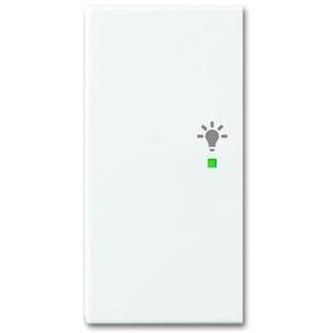 Busch-Jaeger 2CKA006220A0361 Wipschakelaar licht Afdekking 2-voudig Busch-balance SI Wit, Zuiver wit (RAL 9010) 1 stuk(s)