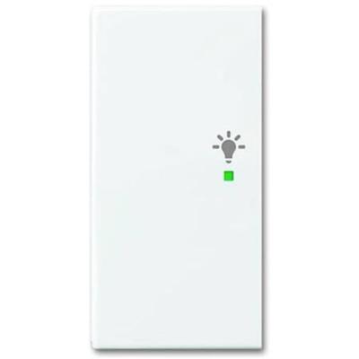 Busch-Jaeger 2CKA006220A0361 Wipschakelaar licht Afdekking 2-voudig Busch-balance SI Wit, Zuiver wit (RAL 9010) 1 stuk(s)