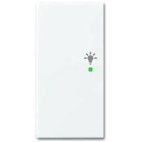 Busch-Jaeger 2CKA006220A0361 Wipschakelaar licht Afdekking 2-voudig Busch-balance SI Wit, Zuiver wit (RAL 9010) 1 stuk(s)