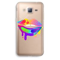Lip Palette: Samsung Galaxy J3 (2016) Transparant Hoesje