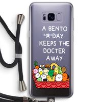 Bento a day: Samsung Galaxy S8 Plus Transparant Hoesje met koord