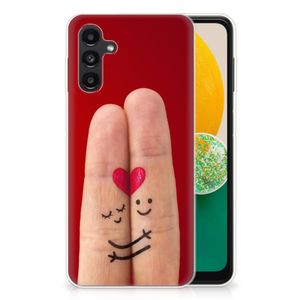 Samsung Galaxy A13 | A04s Silicone Back Cover Liefde - Origineel Romantisch Cadeau