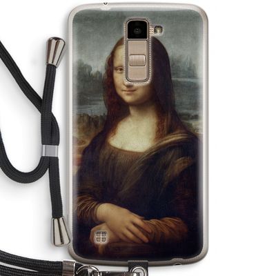 Mona Lisa: LG K10 (2016) Transparant Hoesje met koord