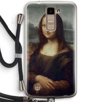 Mona Lisa: LG K10 (2016) Transparant Hoesje met koord
