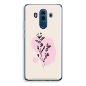 Roses are red: Huawei Mate 10 Pro Transparant Hoesje