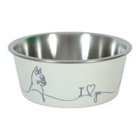 Zolux love voerbak kat beige