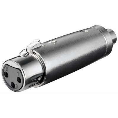 goobay XLR Adapter, RCA female to XLR female