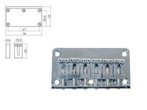 Boston B-1506-C brug-staartstuk