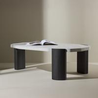 Nohr Organische Salontafel 'Ellen' Betonlook, 125 x 70cm