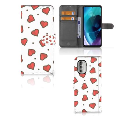 Motorola Moto G51 5G | Telefoon Hoesje | Hearts