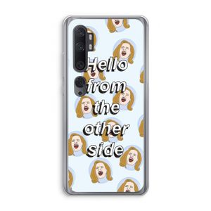 Hello: Xiaomi Mi Note 10 Transparant Hoesje