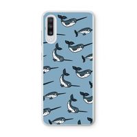 Narwhal: Samsung Galaxy A70 Transparant Hoesje