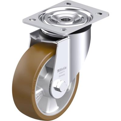 Blickle L-ALB 150K Plaatstalen zwenkwiel Wieldiameter: 150 mm Draagvermogen (max.): 400 kg 1 stuk(s)