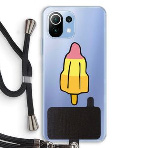 Raketijsje: Xiaomi Mi 11 Lite Transparant Hoesje met koord